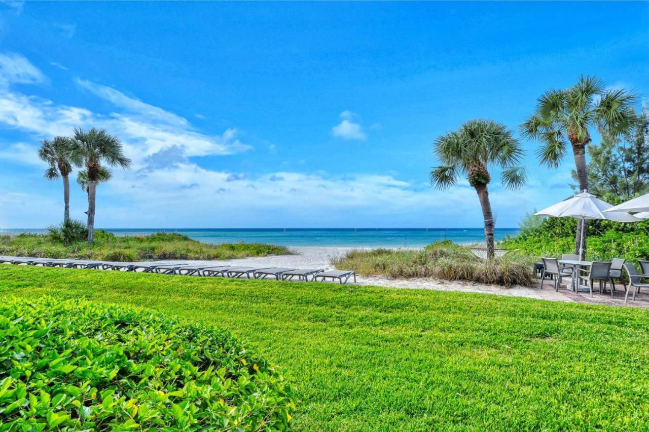 Laplaya 101A Step Out To The Beach From Your Screened Lanai Light And Bright End Unit Longboat Key Zewnętrze zdjęcie